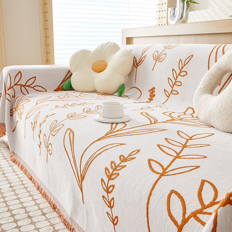 Chenille Sofa Cover One-piece Non-slip