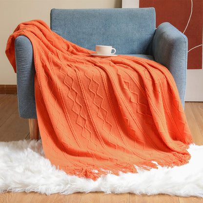 Knitted Blanket Nap Sofa Cover Blanket